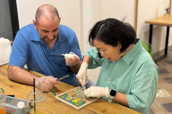 Bat Trang Mosaic Art: Craft Your Ceramic Souvenir!