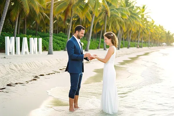 Eternal Bliss: Miami Beach Wedding & Vow Renewal