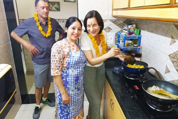 Chez Anjali's Culinary Immersion: Indian Cooking Demo & Family Dining