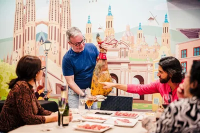 Sagrada Familia Jamón Tasting: Wine & Iberian Ham