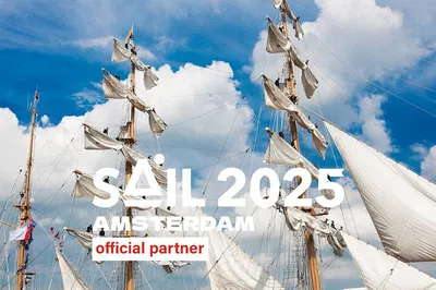 SAIL Amsterdam 2025 Evening Cruise: Drinks & Tall Ships!