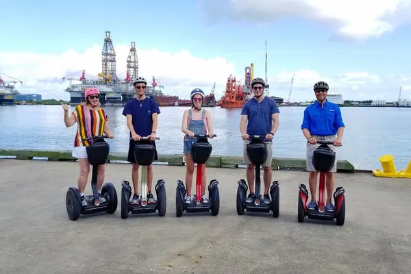 Glide Along Galveston's Seawall: A Breezy Segway Adventure