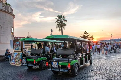 Rome Golf Cart Tour: Ancient Wonders in 90 Minutes
