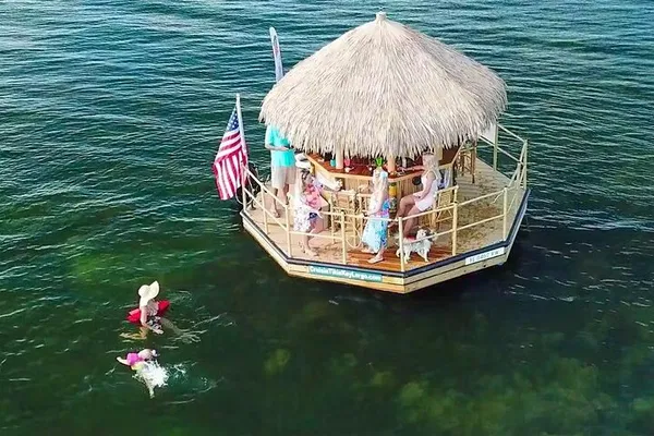 Key Largo Tiki Bar Cruise: Float, Sip & Explore!