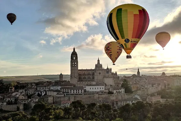 Soar Above Segovia: A Majestic Hot Air Balloon Adventure