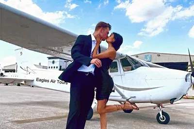 Miami's Romantic Skies: Champagne Air Tour for Two