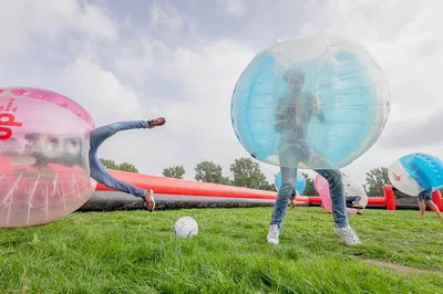 Weesp Bubble Football: Hilarious Bouncing Fun!