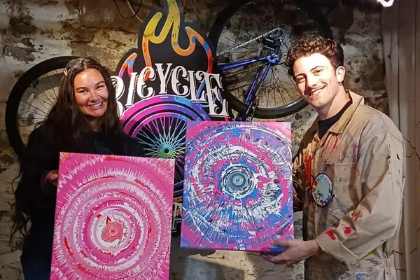 Spin Art Bike: Pedal & Paint Unique Art in [City]