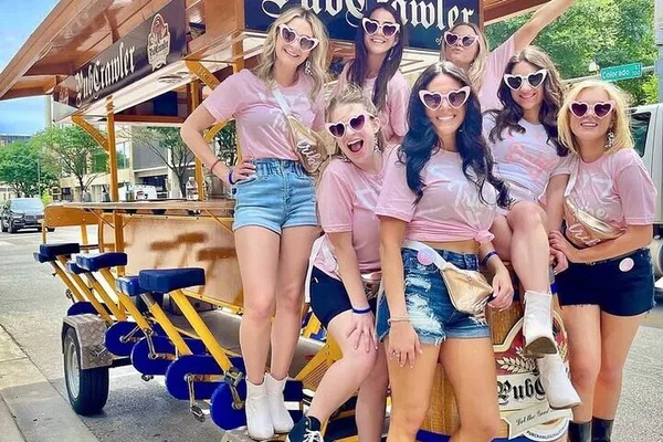 ATX Bachelorette Bash: Yoga, Pedals & Posing!