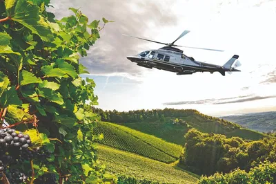 Soar Above Tuscany: A Helicopter, Wine, and Gourmet Adventure