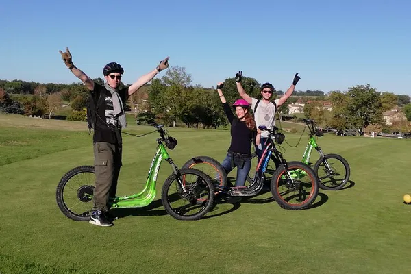 Electrifying Vineyard Trails: Explore Monbazillac on E-Scooters!