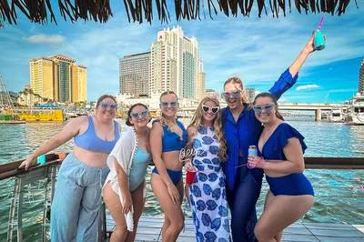 Tampa's Floating Tiki Bar: Private River Cruise Adventure!