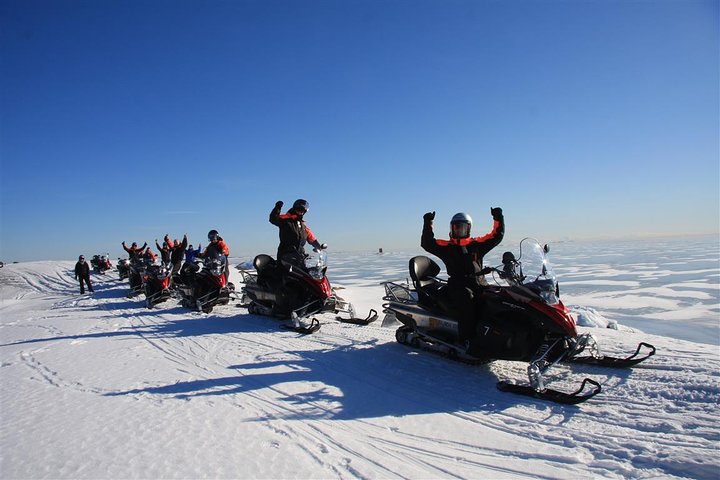 Helsinki Archipelago Snowmobile Adventure: Ride Through Winter Wonderland!