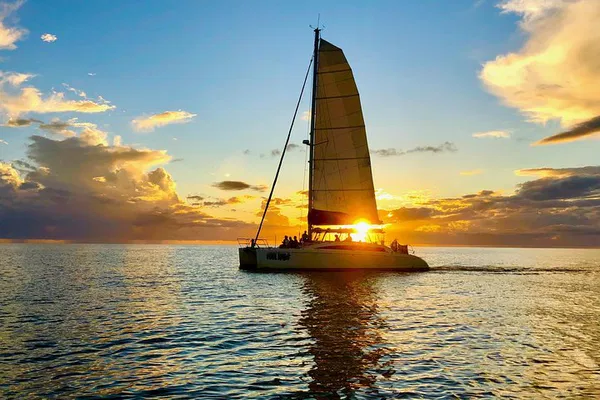 Cool Beans Cruises: Naples Sunset & Sightseeing Catamaran Adventure!
