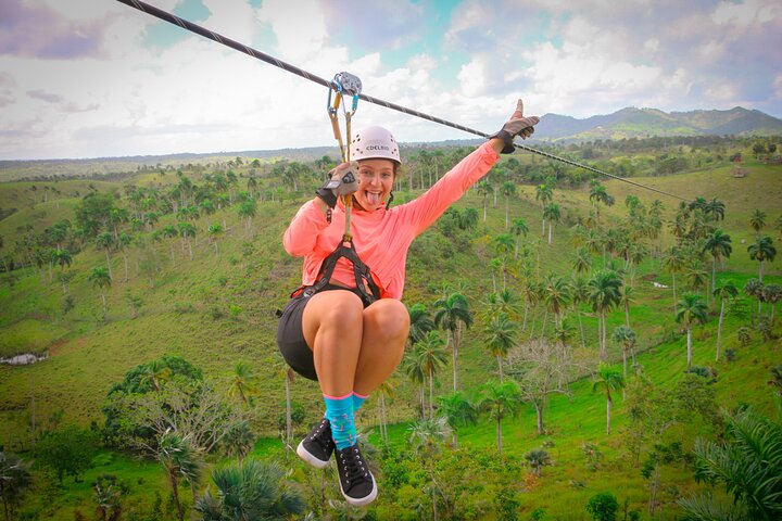 Punta Cana Zipline Adventure: 8 Lines & Bridge Thrills!