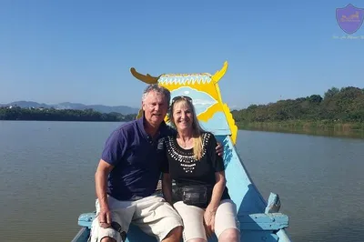 Hue's River Serenity: Private Dragon Boat Cruise & Rickshaw Ride!