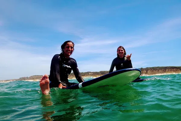 Ride the Atlantic Waves: Caparica Surf Adventure for All Levels!