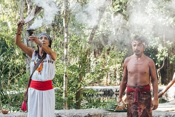 Reconnect with Nature: Private Yoga & Mayan Temazcal in Playa del Carmen/Tulum