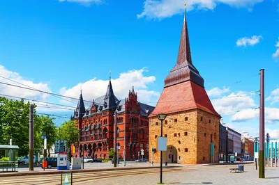 Rostock Old Town Walking Tour with St. Mary's Church