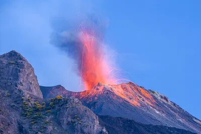 Stromboli Volcano: Sunset Hike to Fiery Depths