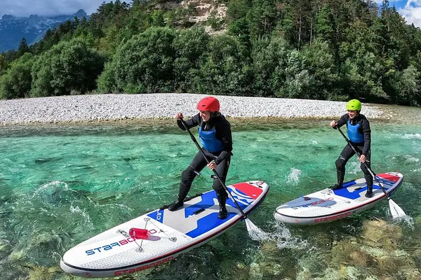 Conquer the Soča: Whitewater Paddleboarding Adventure!