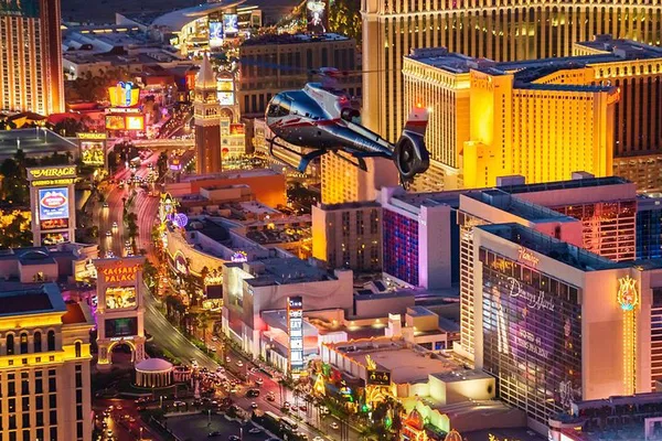 Vegas Strip Night Helicopter Tour: See the Lights!