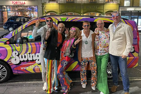Groovy Time Machine: Relive Swinging 60s London on a Psychedelic Bus Tour!