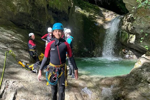 Écouges Canyoning: Vercors Adventure - Jumps & Slides!