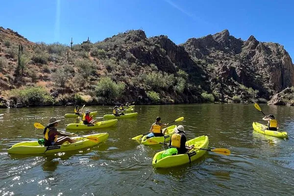Saguaro Lake Kayak Tour: Desert Views & Wildlife!