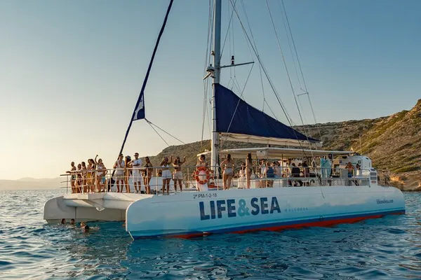 Palma Bay BBQ Catamaran Cruise: Sail, Snorkel & Savor!