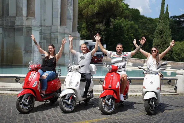 Roam Rome on a Vespa: Tiramisu, Views, and Photoshoot!