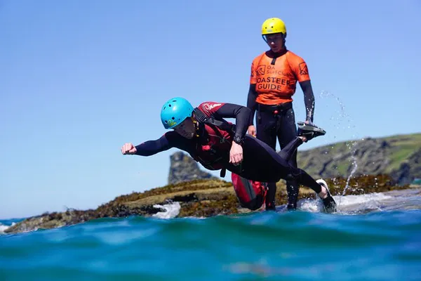 Bude Coasteering Adventure: Explore Cornwall's Caves!