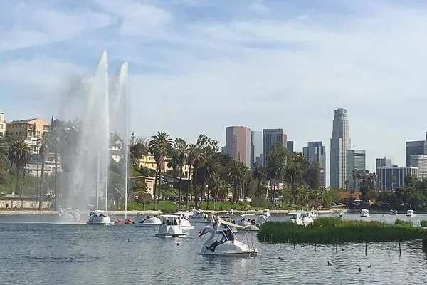 Echo Park Swan Boat Rental: Pedal & See LA's Gem!