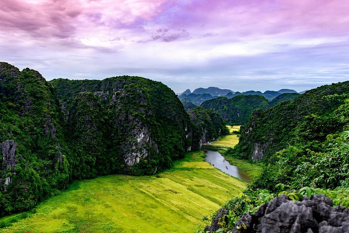 Explore Ninh Binh's Ancient Wonders: A Full-Day Adventure with Sunset Party
