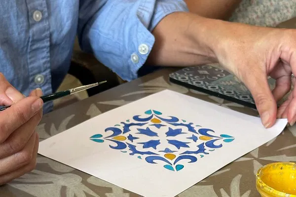 Unleash Your Inner Artist: Portuguese Tile Workshop in Lisbon!
