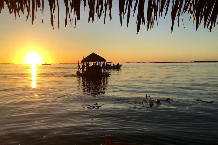 Sunset Serenity: Tiki Bar Cruise in Key Largo Paradise