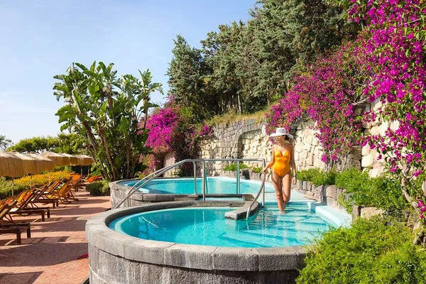 Ischia Escape: Thermal Bliss in Poseidon Gardens from Naples