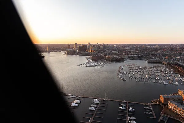 Baltimore's Skyline: An Exclusive Helicopter Celebration!