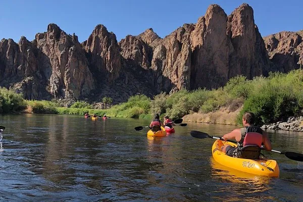 Salt River Kayak Foxtail Trip: Wild Horses & Scenery!