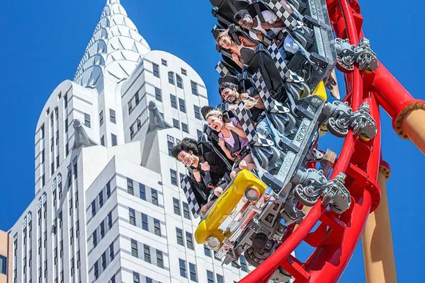 Thrill Ride: Big Apple Coaster at NY-NY Casino