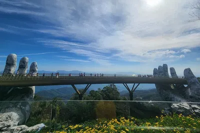 Ascend to Wonder: Golden Bridge & Ba Na Hills Cable Car Adventure
