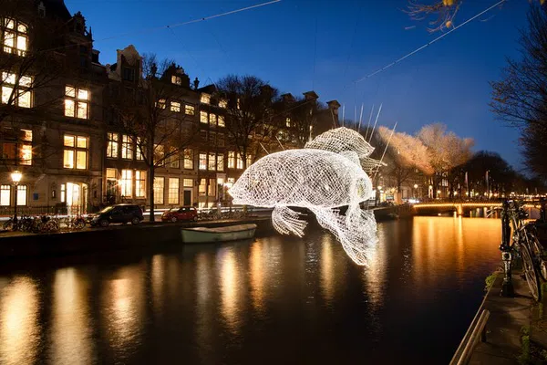 Amsterdam Light Festival Boat Tour: See Art!