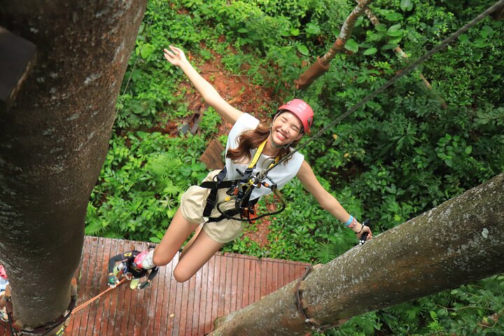 Fly Through the Jungle: Hanuman World Zipline Adventure