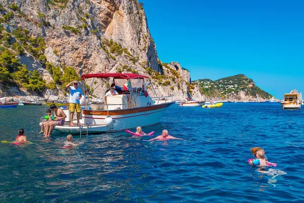 Capri Boat Tour: Swim, Sightsee & Explore!