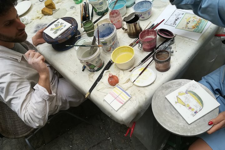 Unleash Your Inner Artist: Majolica Ceramics Workshop in Vietri Sul Mare