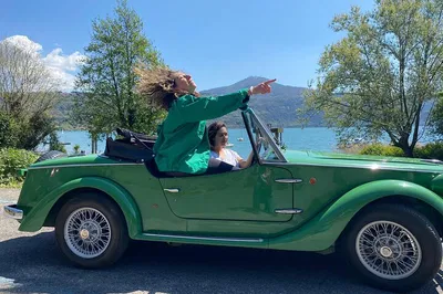 Vintage Roman Hills Adventure: A Classic Car Day Trip from Rome