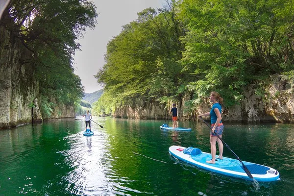 Soča River Paddle Boarding: Private Canyon Adventure