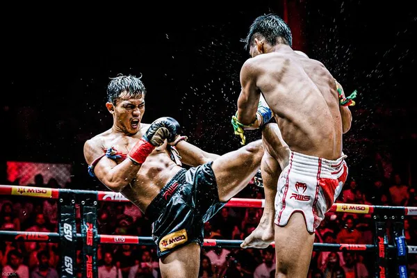Experience Authentic Muay Thai: Ringside Thrills at Rajadamnern Stadium!
