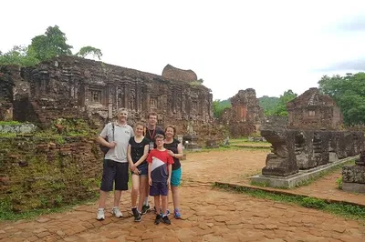 Sunrise Temples & Caves: My Son & Marble Mountain Tour