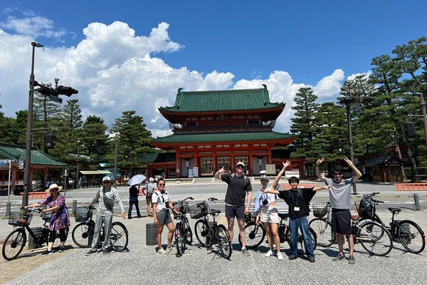 Kyoto E-Bike Adventure: Explore Fushimi-Inari, Gion & More!